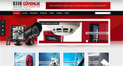 Desktop Screenshot of esseguvenlik.com